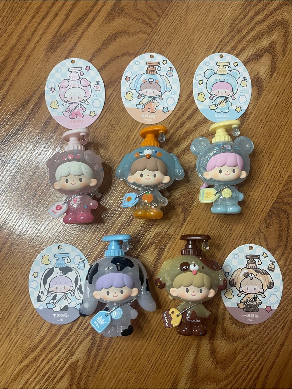 Finding Unicorn Bubble Bath Series Figures Bundle of 5